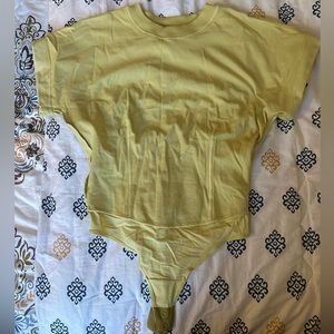 Lululemon Heavyweight Cotton Tshirt Bodysuit